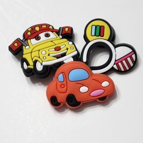Shoe Charms Disney "Cars" Set of 3 - Picture 2 of 2